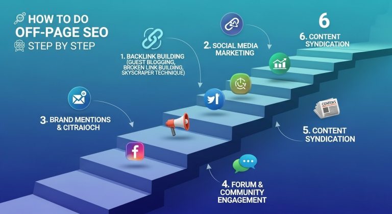 how to do off page seo step by step