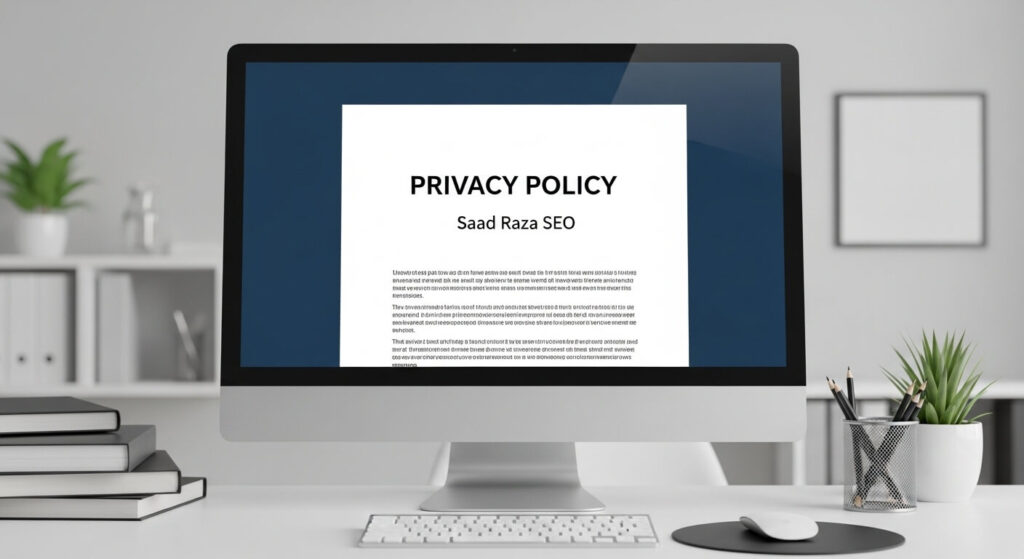 Privacy Policy - Saad Raza SEO