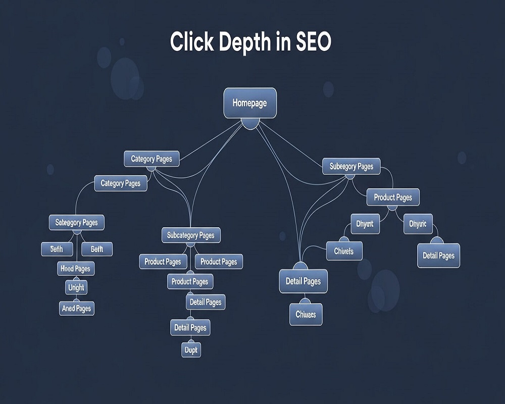 what is click depth in seo