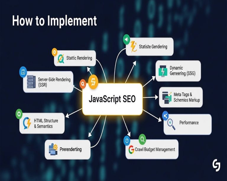 how to implement javascript seo