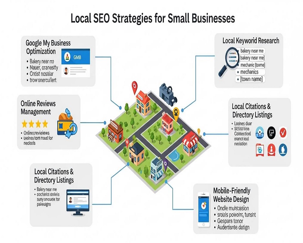 SEO Service Strategies for Local Businesses