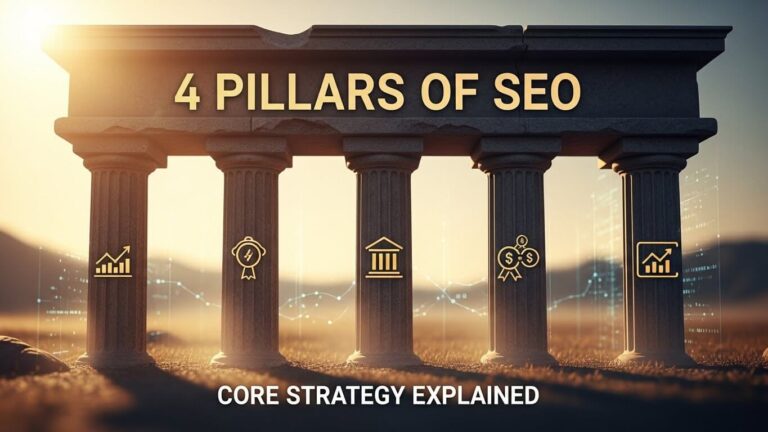 What are the 4 Pillars of SEO Core Strategy Explained