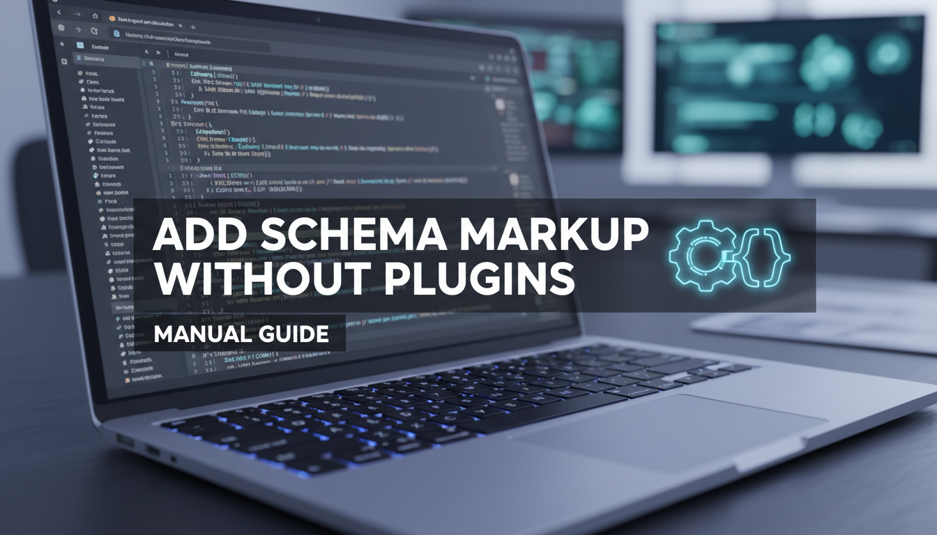 Add Schema Markup Without Plugins (Manual Guide)