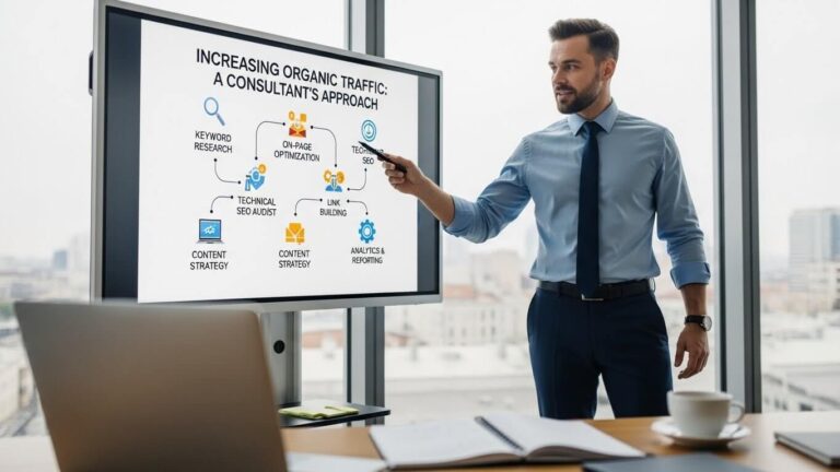 how to increase organic traffic on website