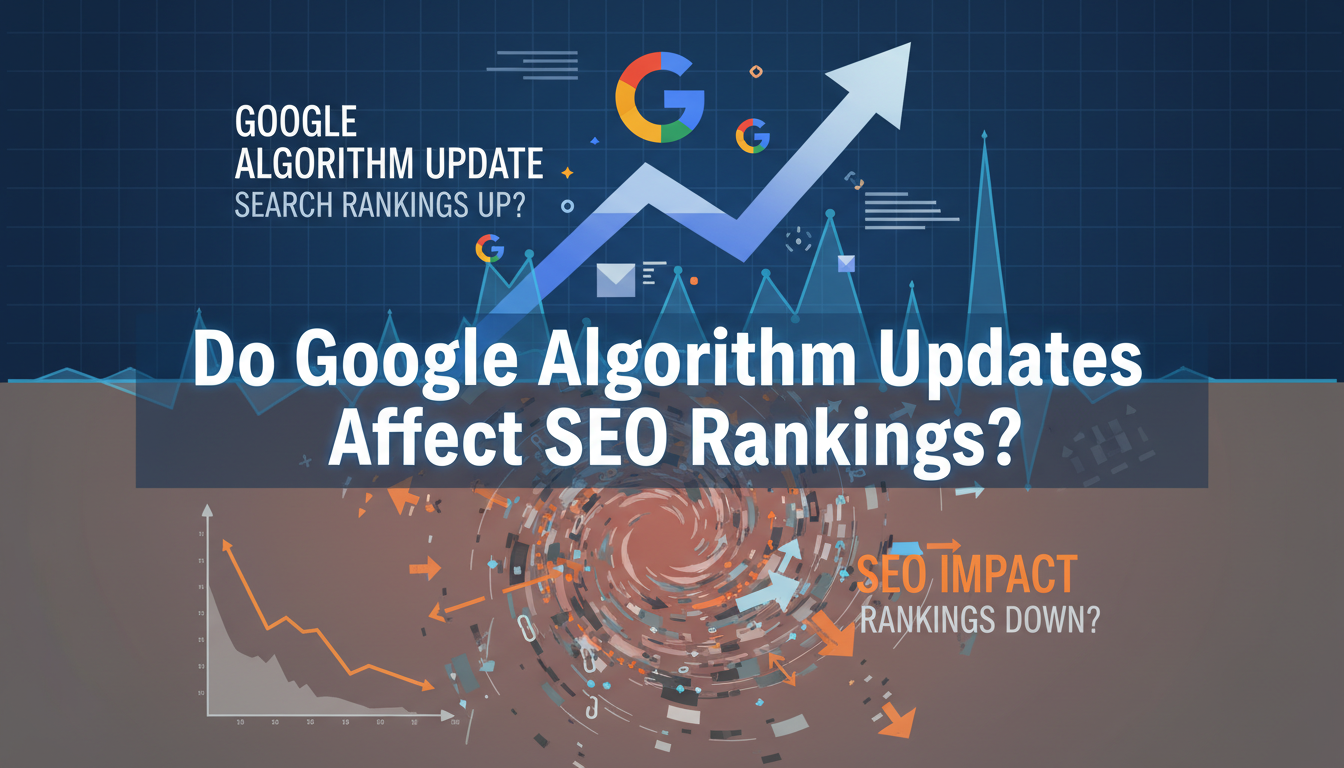 Do Google Algorithm Updates Affect SEO Rankings?
