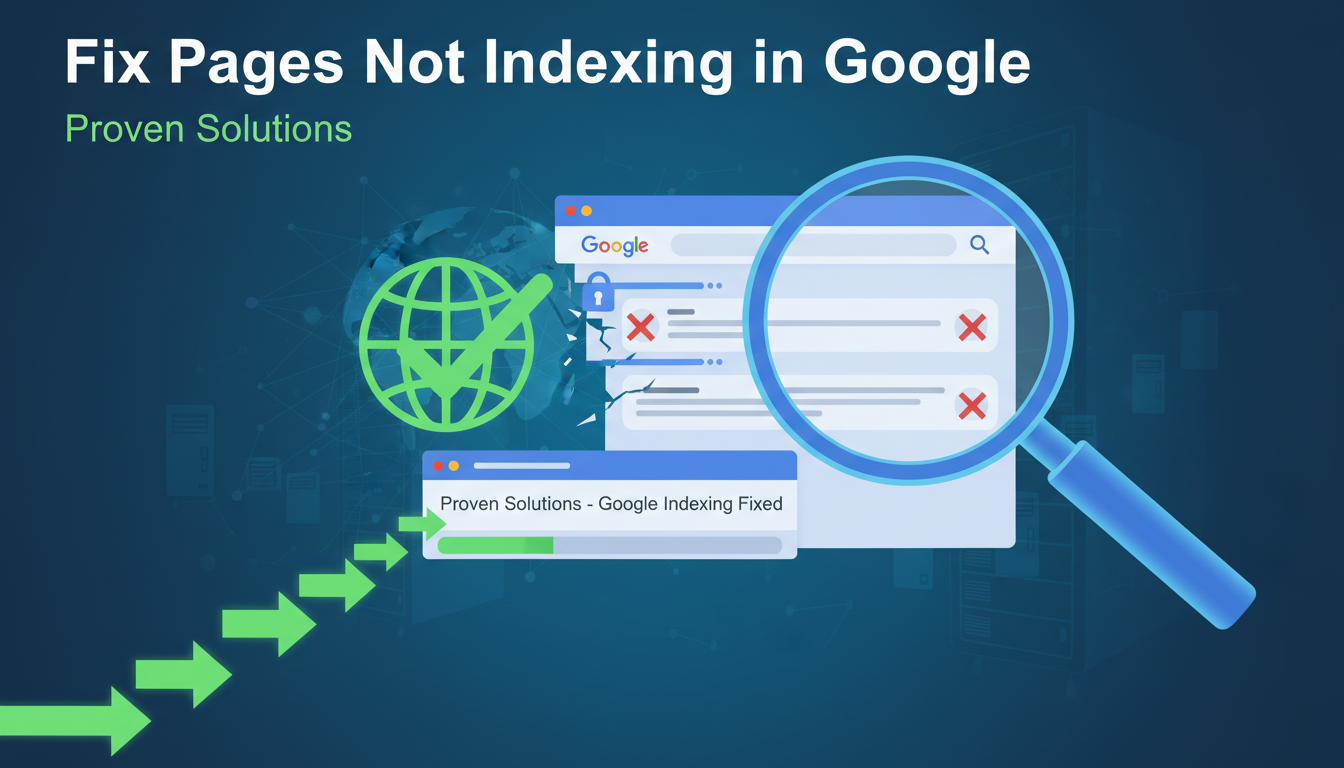 Fix Pages Not Indexing in Google (Proven Solutions)