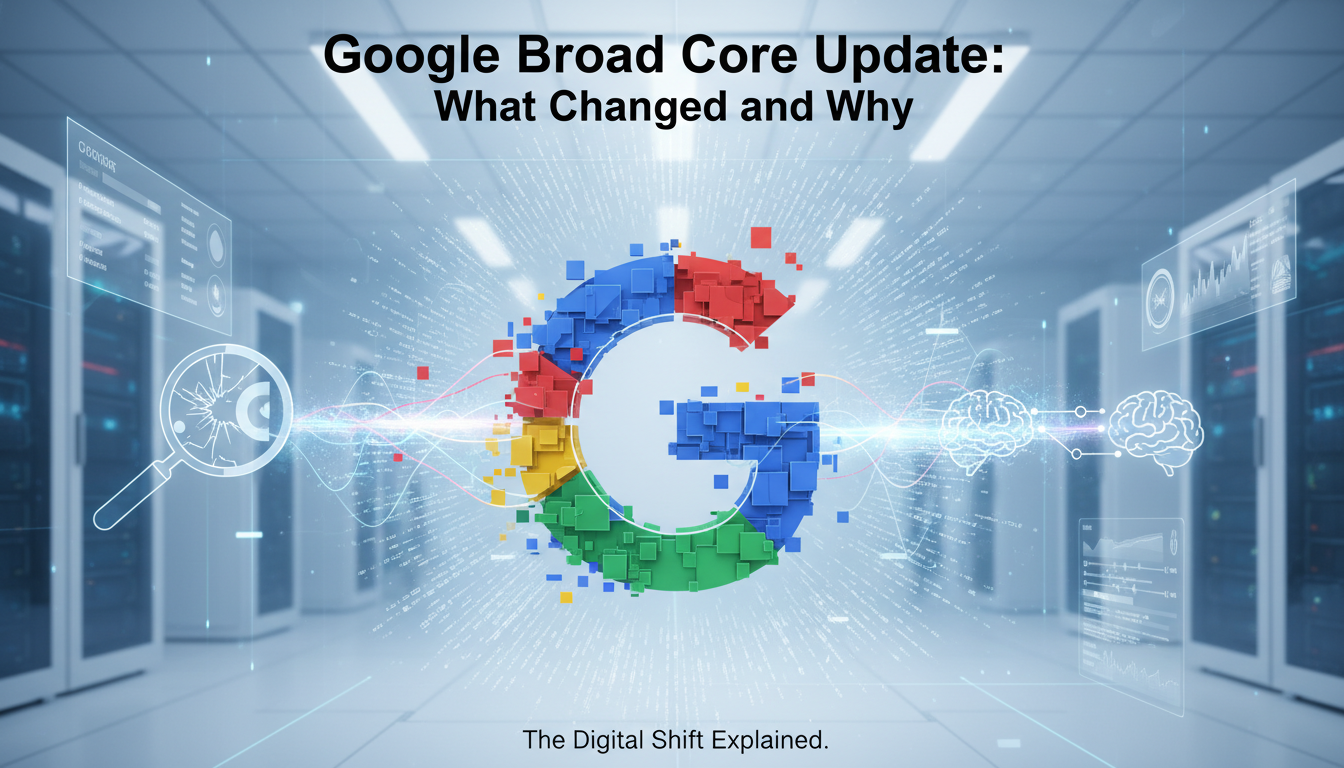 Google Broad Core Update: What Changed and Why