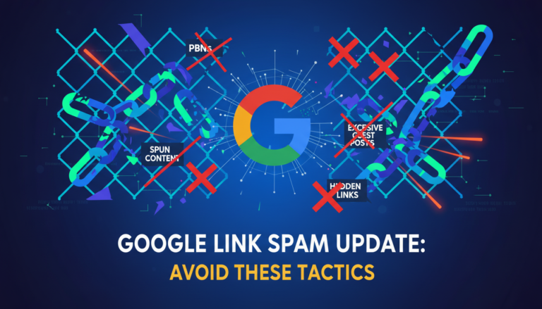 Google Link Spam Update: Avoid These Tactics