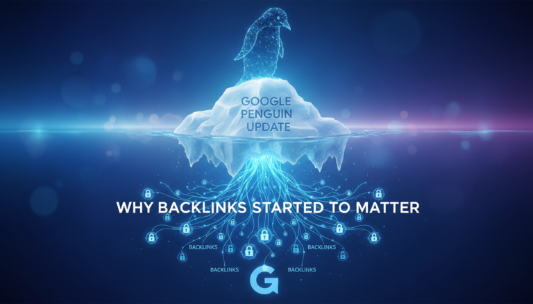 Google Penguin Update: Why Backlinks Started to Matter