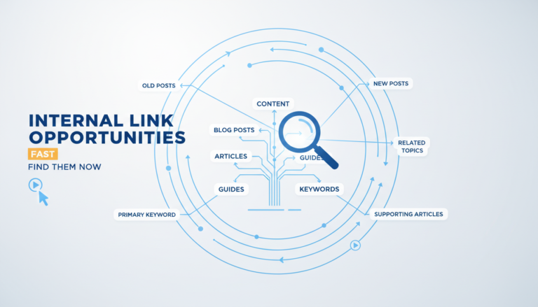 How to Find Internal Link Opportunities Fast