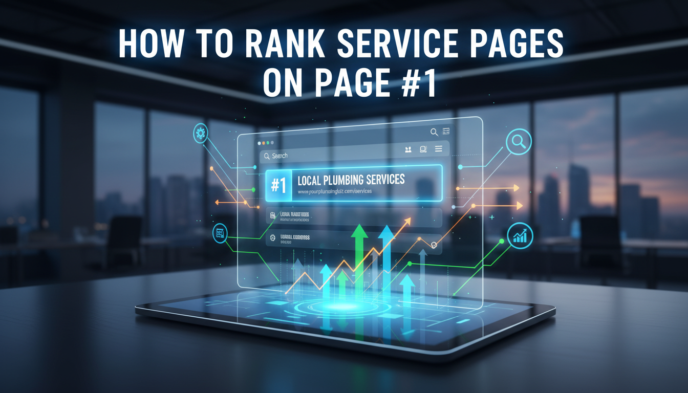 How to Rank Service Pages on Page #1