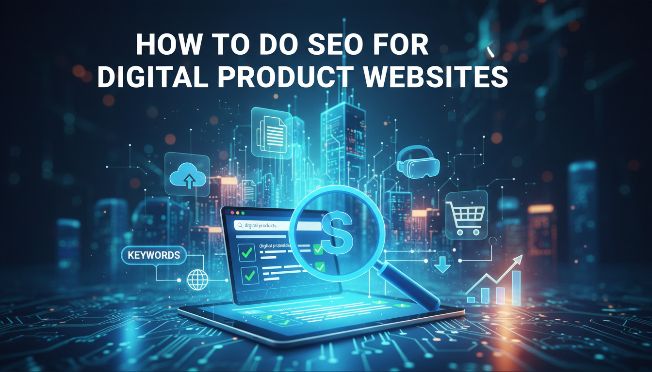 How to do SEO for digital product websites