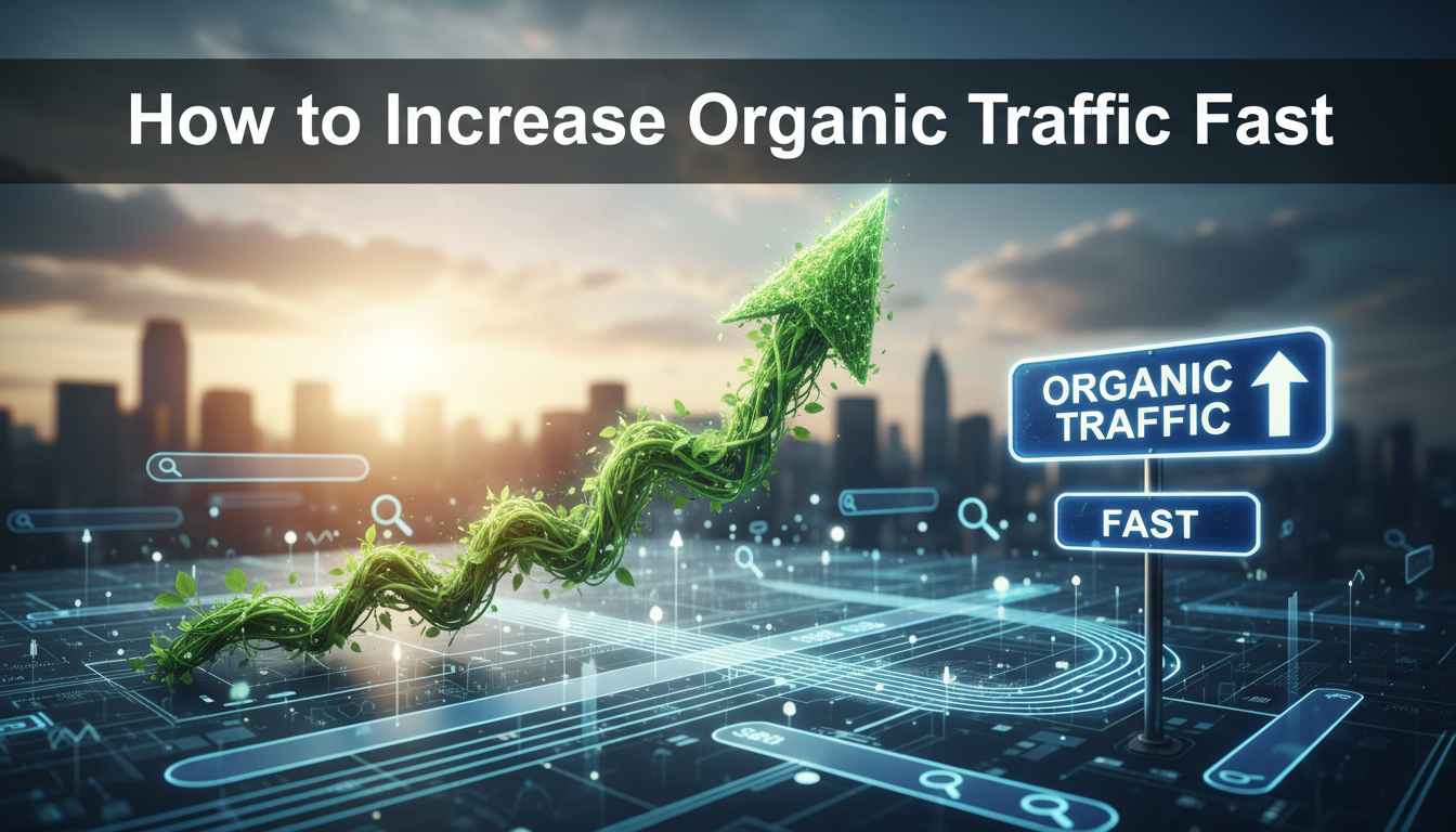 How to Increase Organic Traffic Fast