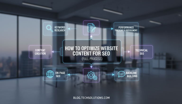 How to Optimize Website Content for SEO (Full Process)