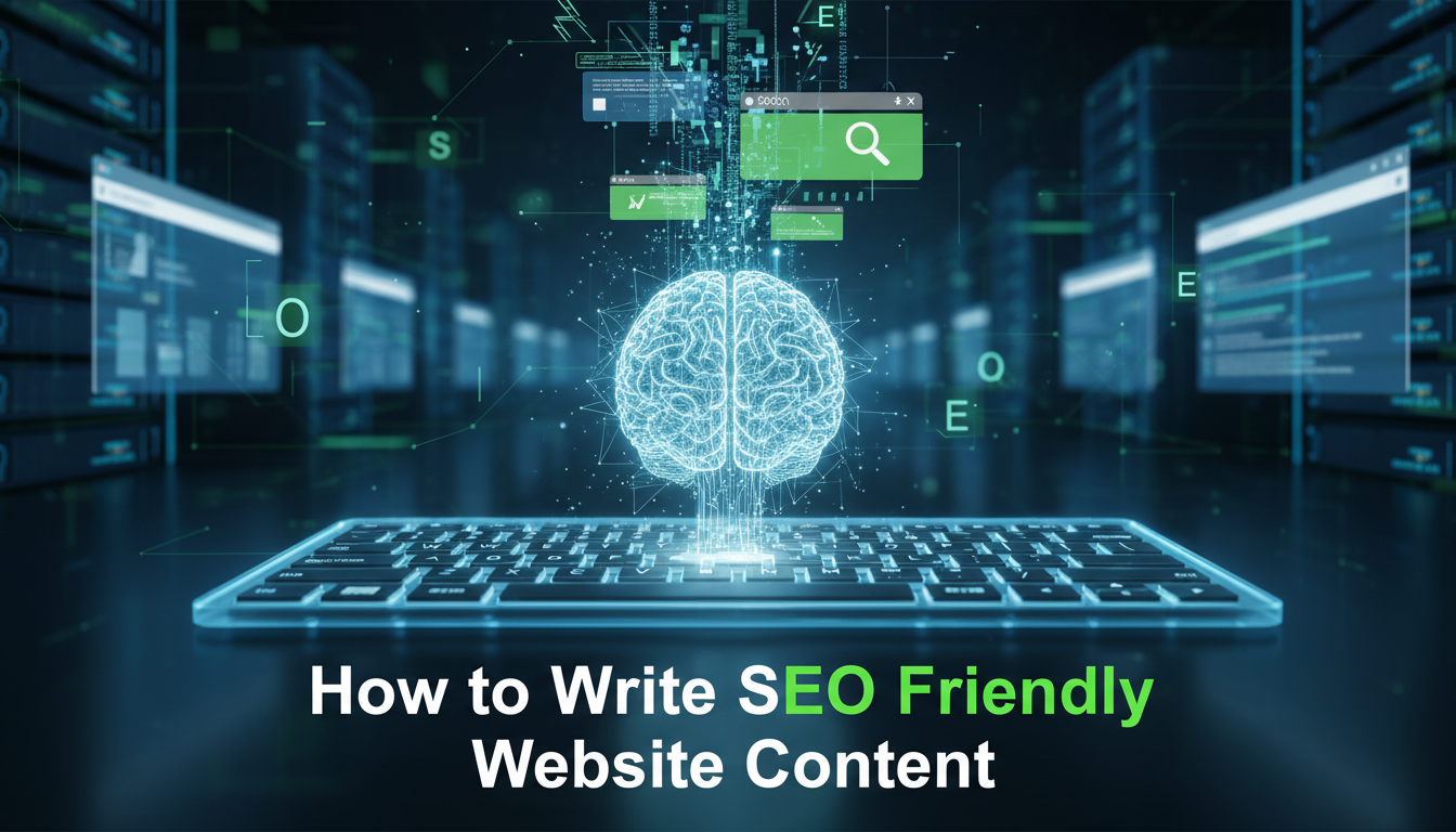 How to Write SEO Friendly Website Content
