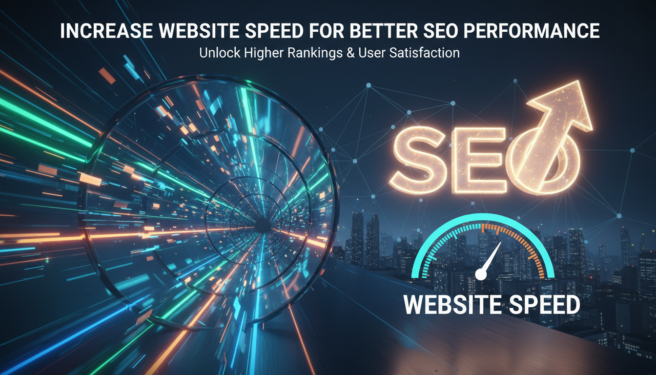 Increase Website Speed for Better SEO Performance