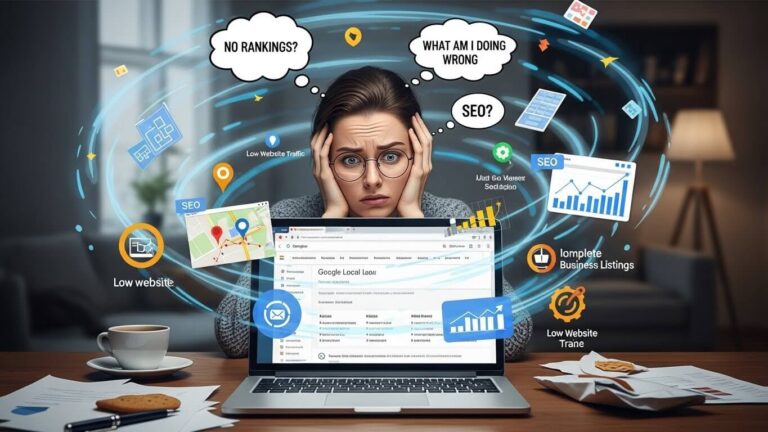 Why is my website not ranking on Google local search?