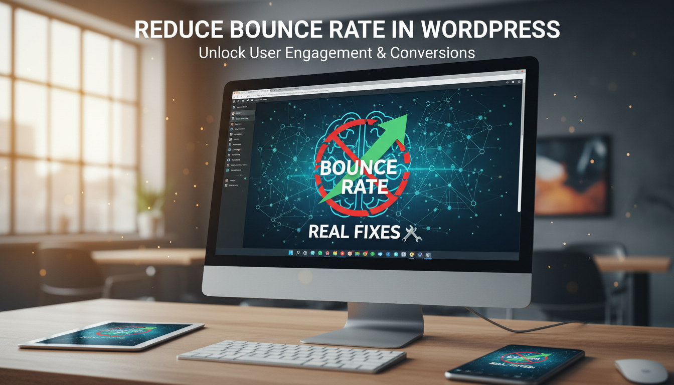 Reduce Bounce Rate in WordPress (Real Fixes)