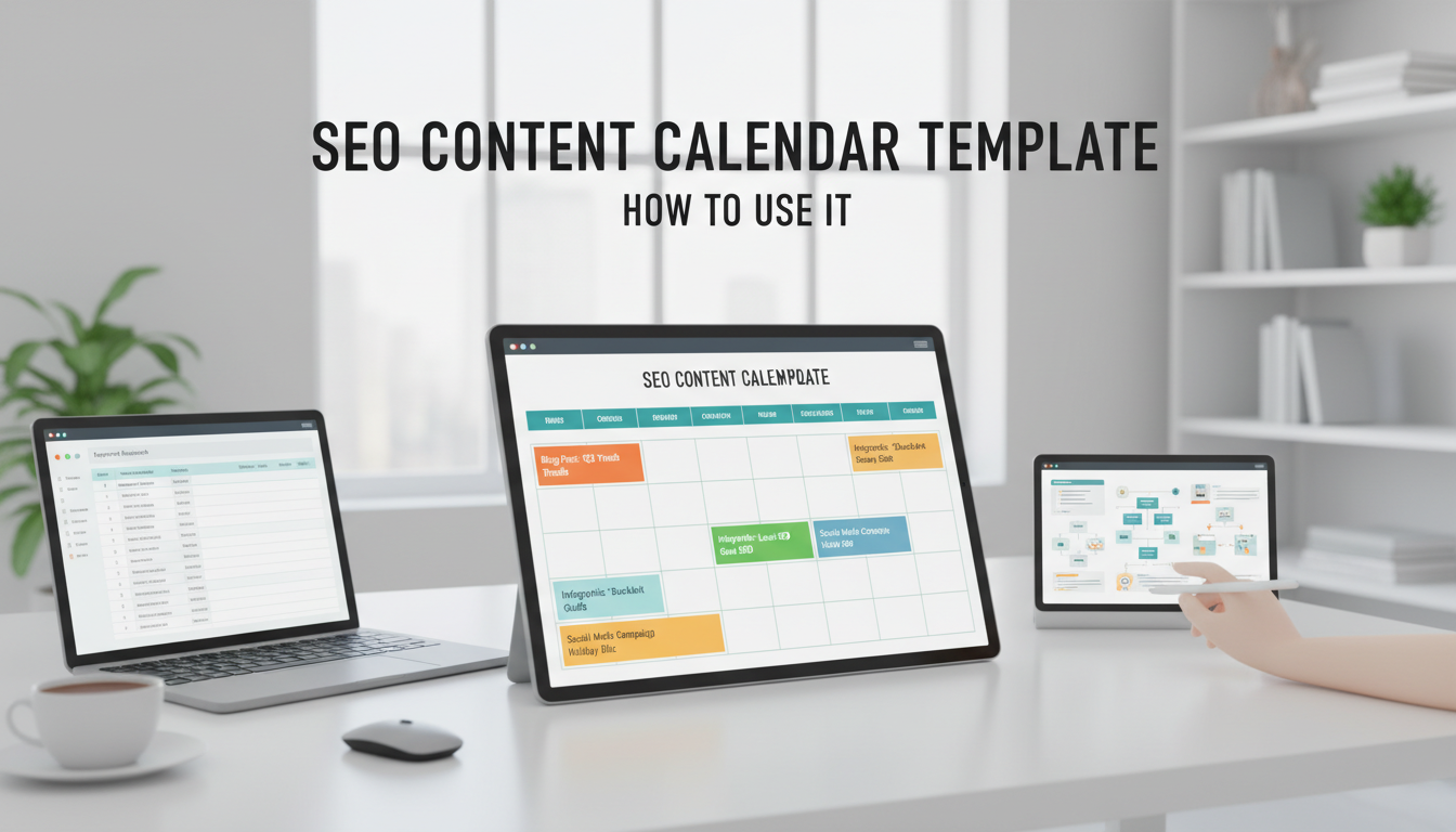 SEO Content Calendar Template + How to Use It