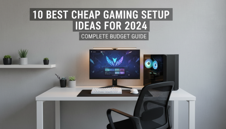 10 Best Cheap Gaming Setup Ideas for 2024: Complete Budget Guide