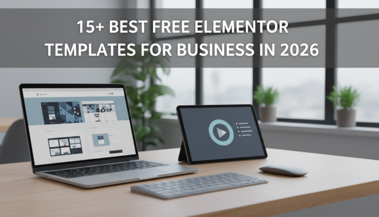 15+ Best Free Elementor Templates for Business in 2026