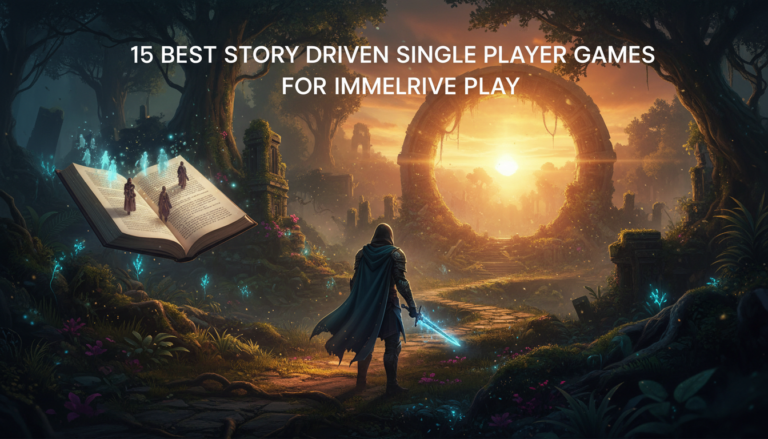 15 Best Story Driven Single Player Games for Immersive Play
