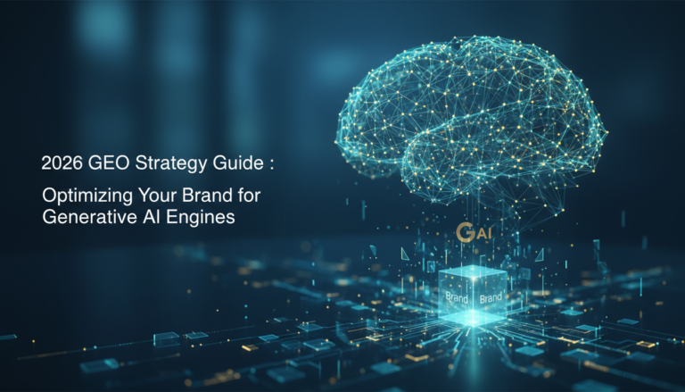 2026 GEO Strategy Guide: Optimizing Your Brand for Generative AI Engines