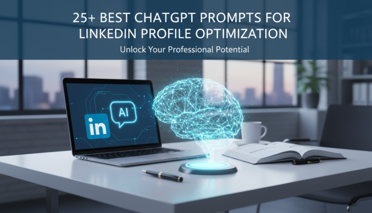 25+ Best ChatGPT Prompts for LinkedIn Profile Optimization