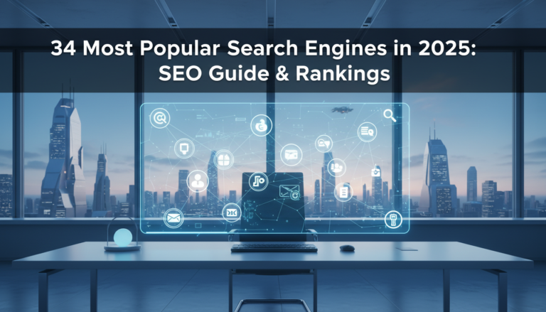 34 Most Popular Search Engines in 2025: SEO Guide & Rankings