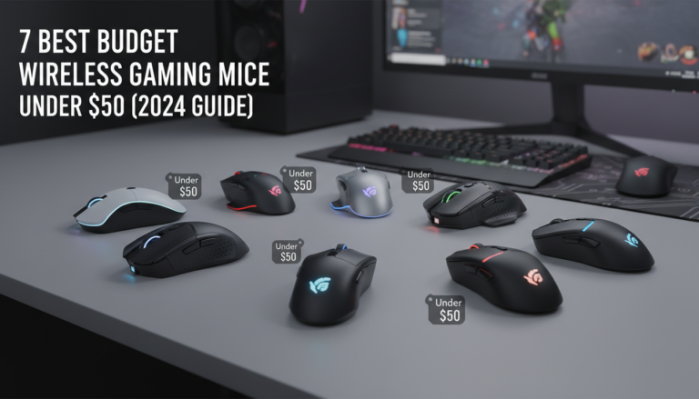 7 Best Budget Wireless Gaming Mice Under $50 (2024 Guide)