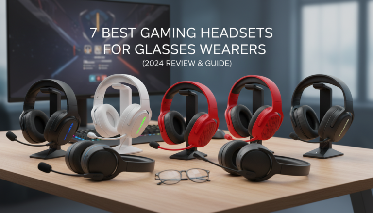 7 Best Gaming Headsets for Glasses Wearers (2024 Review & Guide)