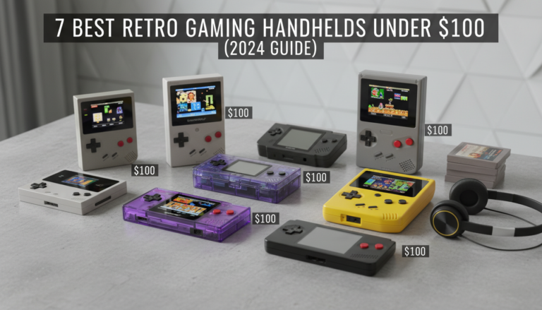 7 Best Retro Gaming Handhelds Under $100 (2024 Guide)