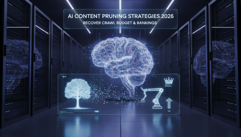 AI Content Pruning Strategies 2026: Recover Crawl Budget & Rankings