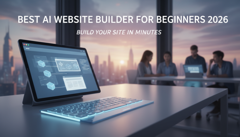 Best AI Website Builder for Beginners 2026: Build Your Site in Minutes