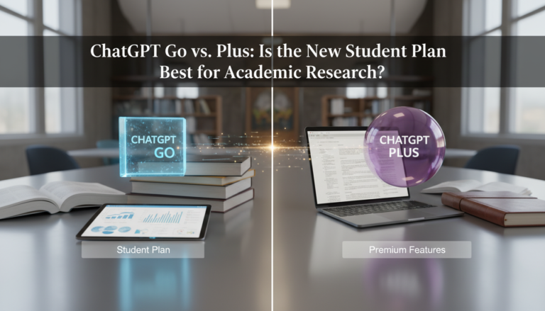 ChatGPT Go vs. Plus: Is the New Student Plan Best for Academic Research?