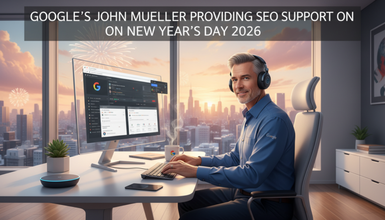 Google's John Mueller Providing SEO Support on New Year's Day 2026