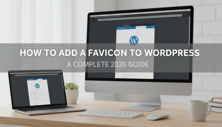 How to Add a Favicon to WordPress: A Complete 2026 Guide