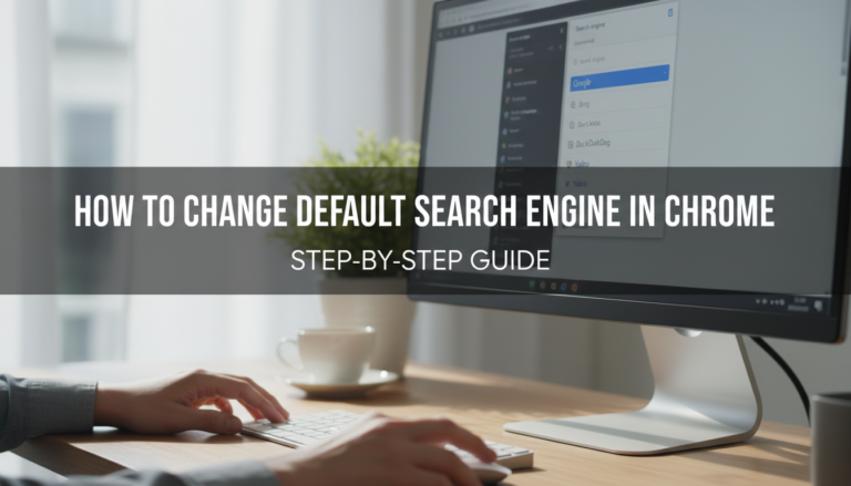 How to Change Default Search Engine in Chrome: Step-by-Step Guide