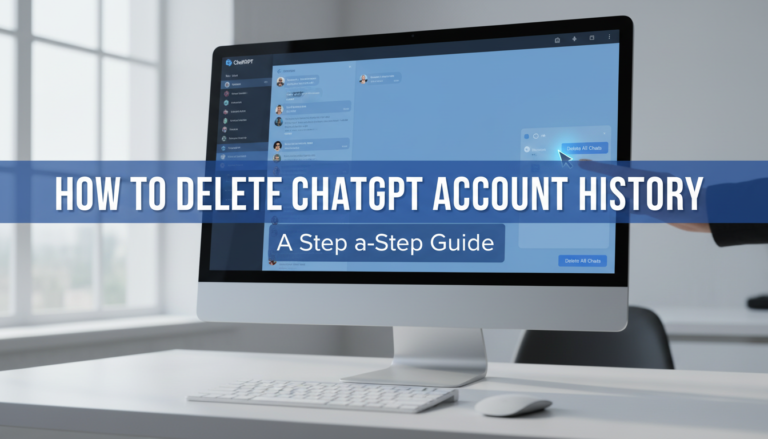 How to Delete ChatGPT Account History: A Step-by-Step Guide