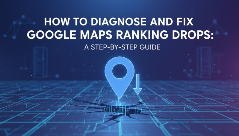 How to Diagnose and Fix Google Maps Ranking Drops: A Step-by-Step Guide