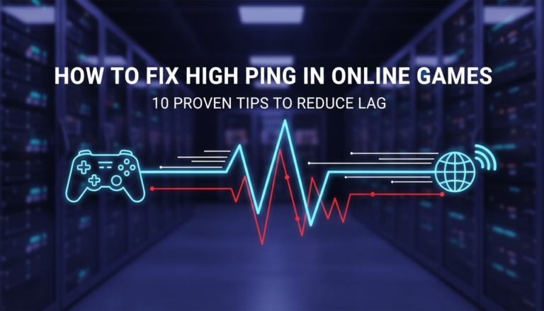 How to Fix High Ping in Online Games: 10 Proven Tips to Reduce Lag