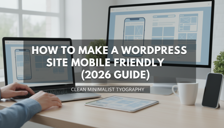 How to Make a WordPress Site Mobile Friendly (2026 Guide)