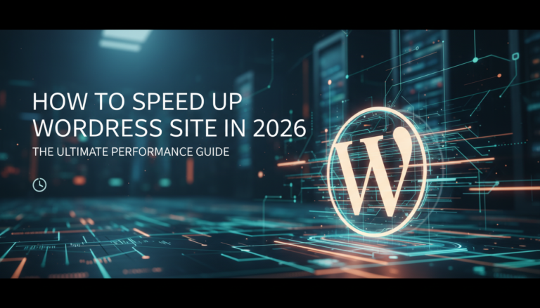 How to Speed Up WordPress Site in 2026: The Ultimate Performance Guide