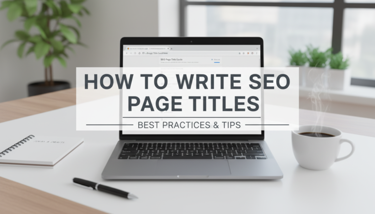 How to Write SEO Page Titles: Best Practices & Tips