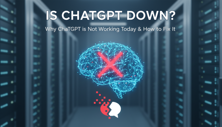 Is ChatGPT Down? Why ChatGPT is Not Working Today & How to Fix It