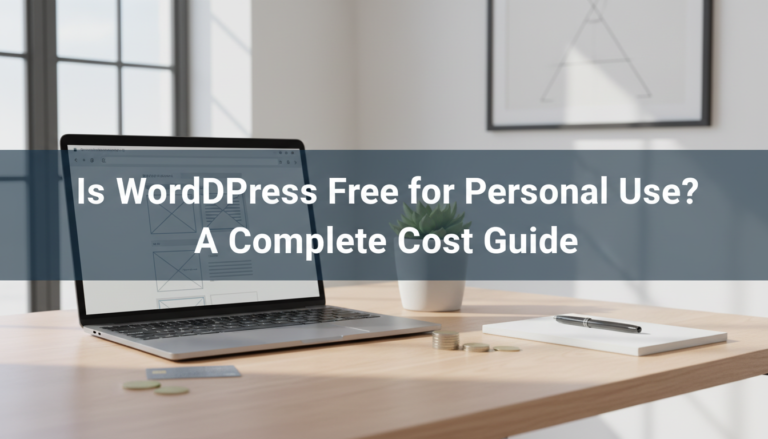 Is WordPress Free for Personal Use? A Complete Cost Guide
