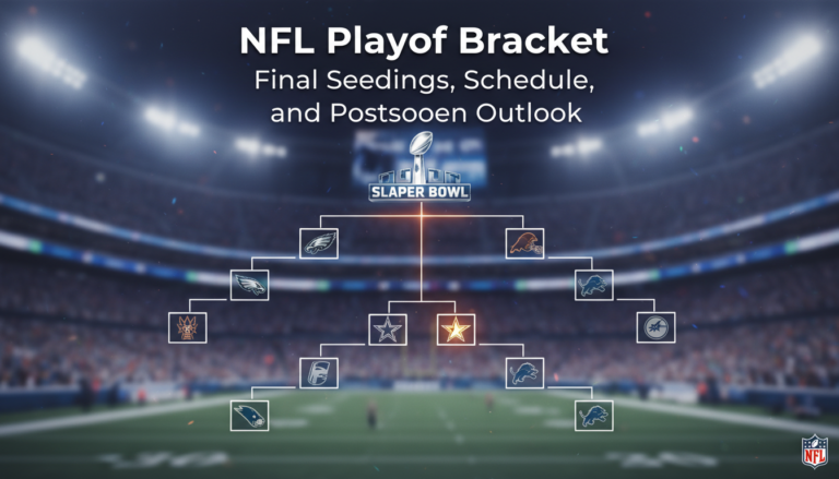NFL Playoff Bracket: Final Seedings, Schedule, and Postseason Outlook