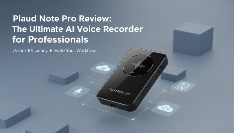 Plaud Note Pro Review: The Ultimate AI Voice Recorder for Professionals