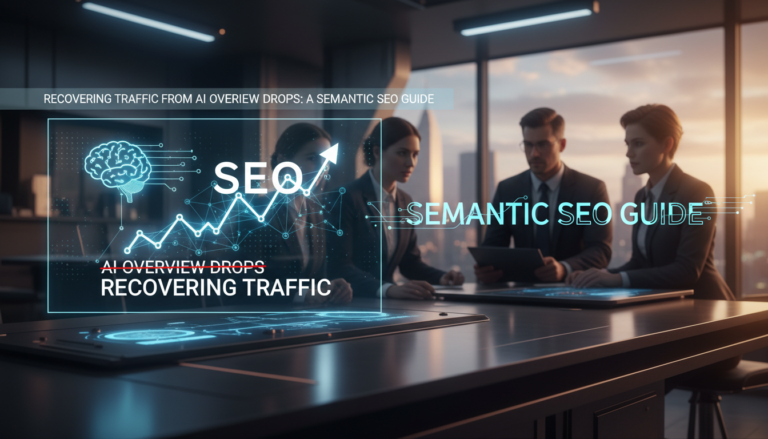 Recovering Traffic from AI Overview Drops: A Semantic SEO Guide