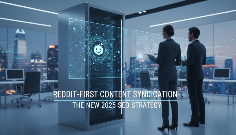 Reddit-First Content Syndication: The New 2025 SEO Strategy